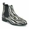 Betty London HUGUETTE Couleur Noir / Blanc / Zebre -Betty London Soldes Magasin 15661206 500 A