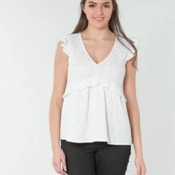 Betty London MOUDINE Couleur Blanc / Or