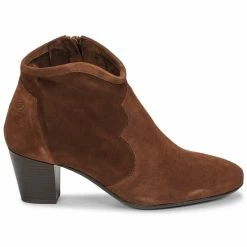 Betty London NORIANE Couleur Camel velours 6 Betty London NORIANE Couleur Camel velours -Betty London Soldes Magasin 18089546 500 B