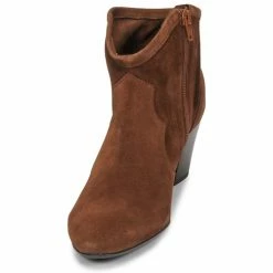 Betty London NORIANE Couleur Camel velours 7 Betty London NORIANE Couleur Camel velours -Betty London Soldes Magasin 18089546 500 C
