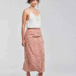 Betty London OSWANI Couleur Rouille / Blanc 7 Betty London OSWANI Couleur Rouille / Blanc -Betty London Soldes Magasin 20058297 500 C