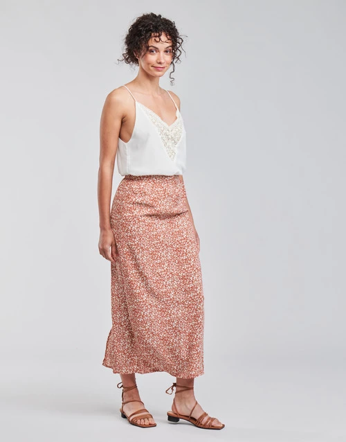 Betty London OSWANI Couleur Rouille / Blanc 5 Betty London OSWANI Couleur Rouille / Blanc – Image 3