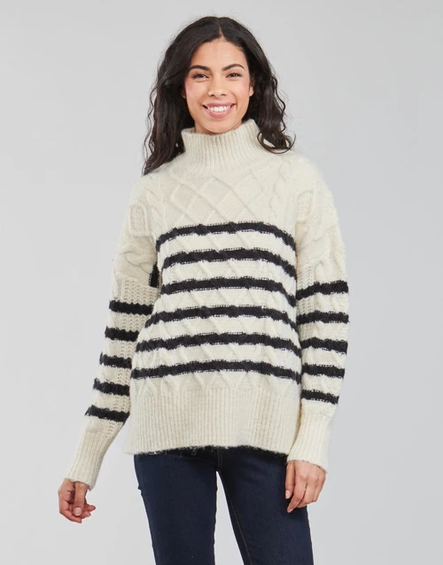 Betty London PARADE Couleur Ecru / Marine 4 Betty London PARADE Couleur Ecru / Marine – Image 2